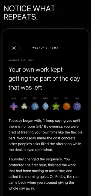 Chroma: Private Mood Journal screenshot 4