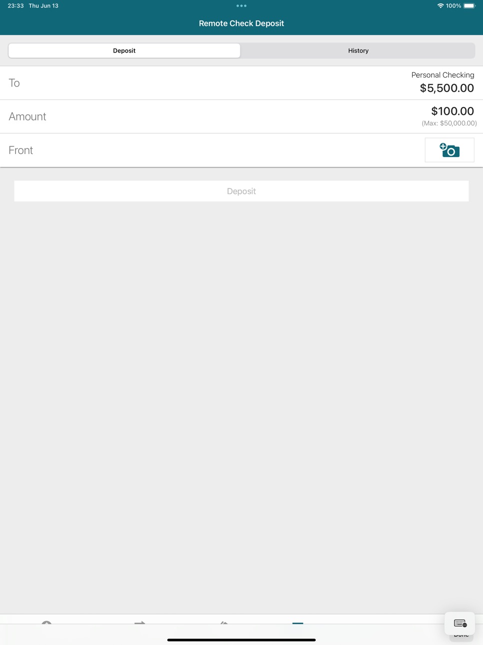 iPad screenshot