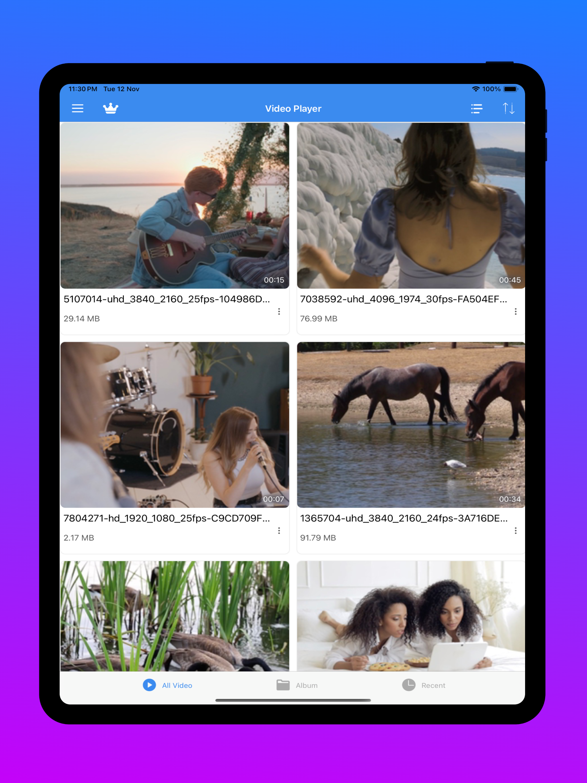 Video Player - Alpha screenshot 5