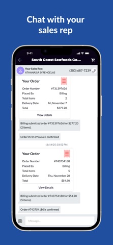 South Coast Seafoods screenshot