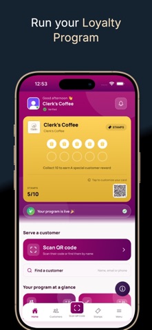 Loyal Customer iPhone screenshot