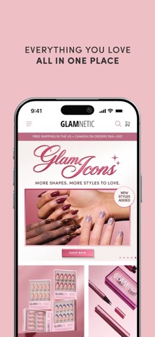 Glamnetic app screenshot