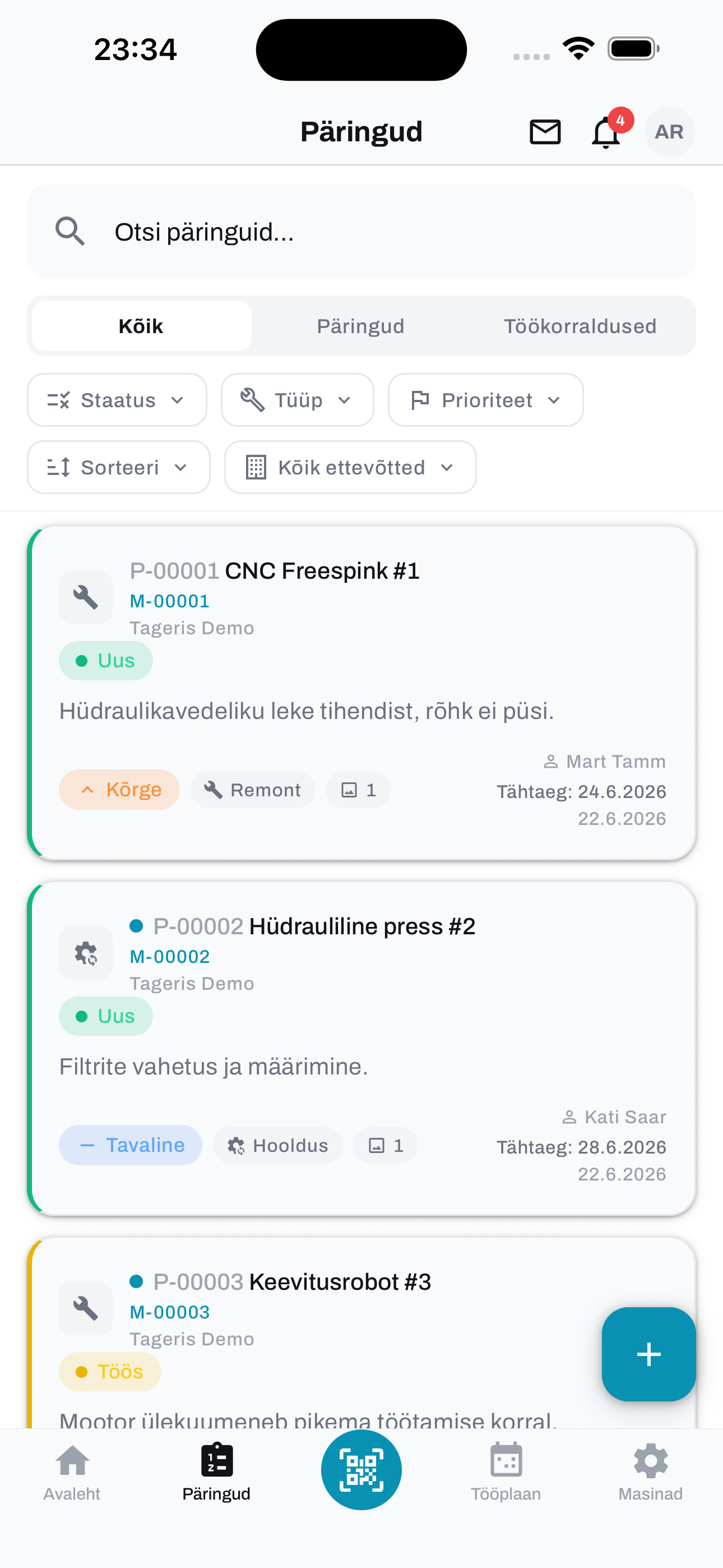 Tageris screenshot 3