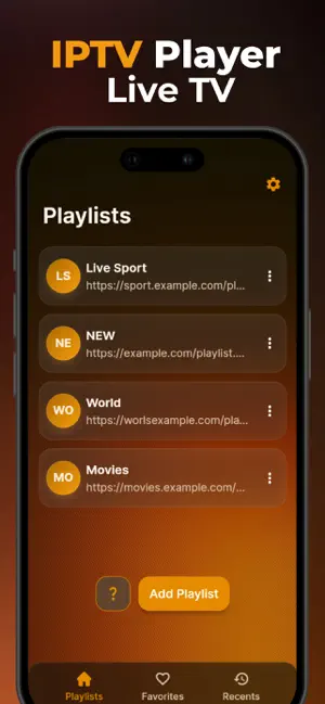 IPTV Player: Smart Live TV screenshot 1