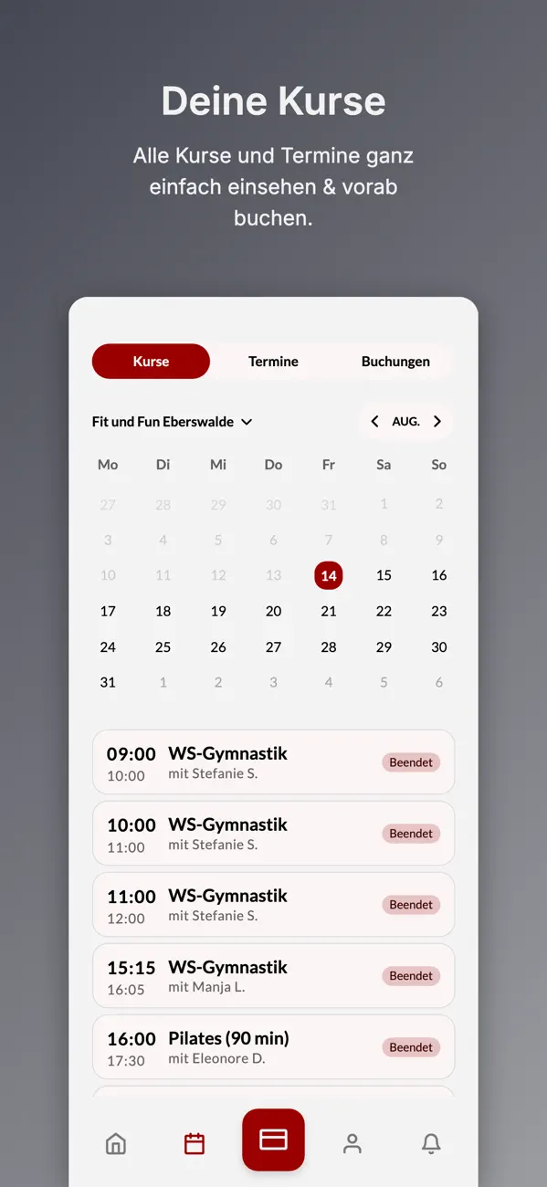 Screenshot #3 pour Fit & Fun Gesundheitsstudio
