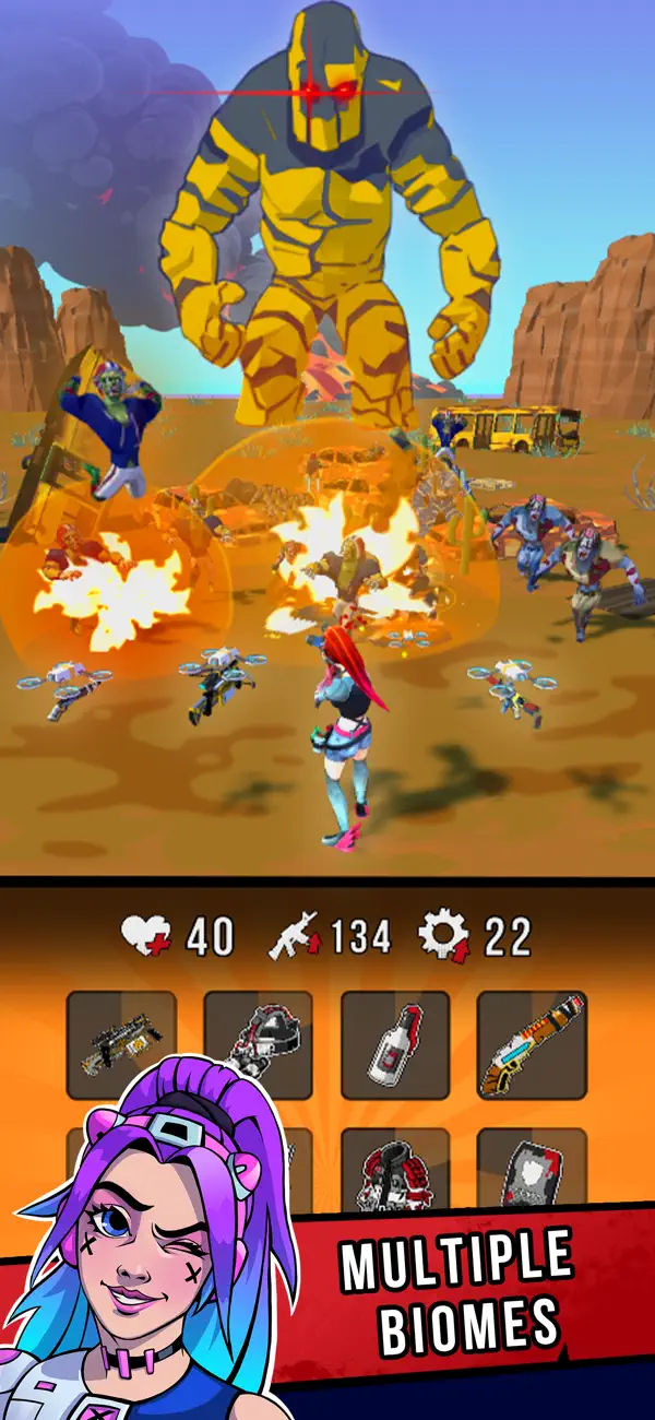 Stand & Fight: Backpack Battle Hack screenshot 5 - game app interface