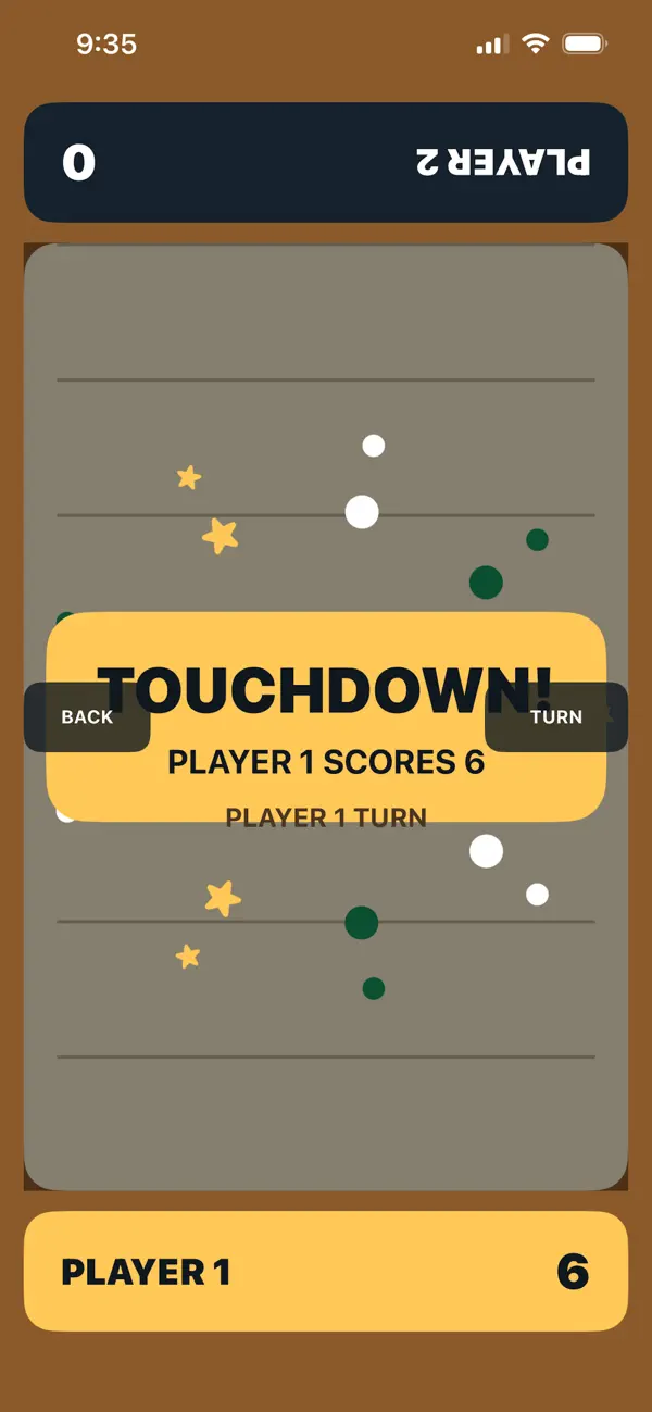 Screenshot #1 pour PaperFootball byDefectiveRobot