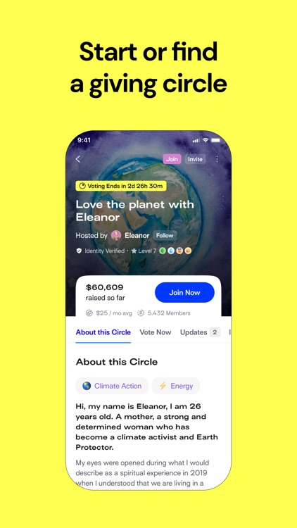 Glow - Giving Communities