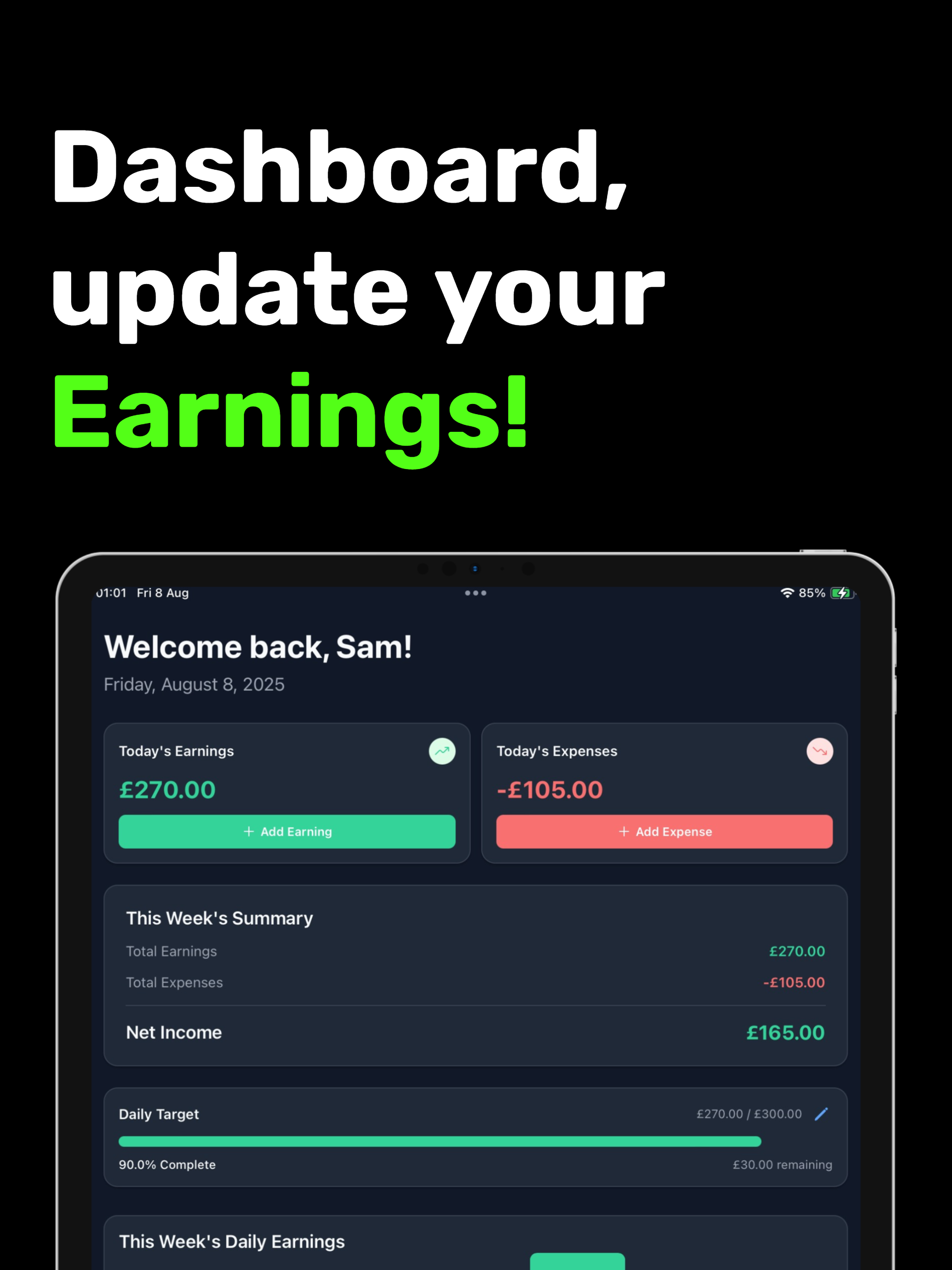 Taxi Log screenshot 5