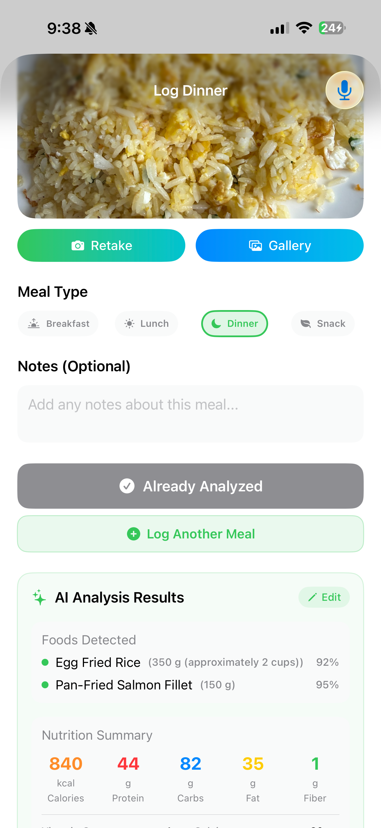 LyvvUp: AI Nutrition screenshot 3
