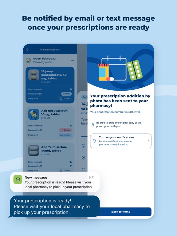 Familiprix iPad screenshot 5 - Medical app