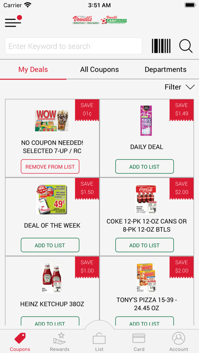 Vowell’s Marketplace Screenshot