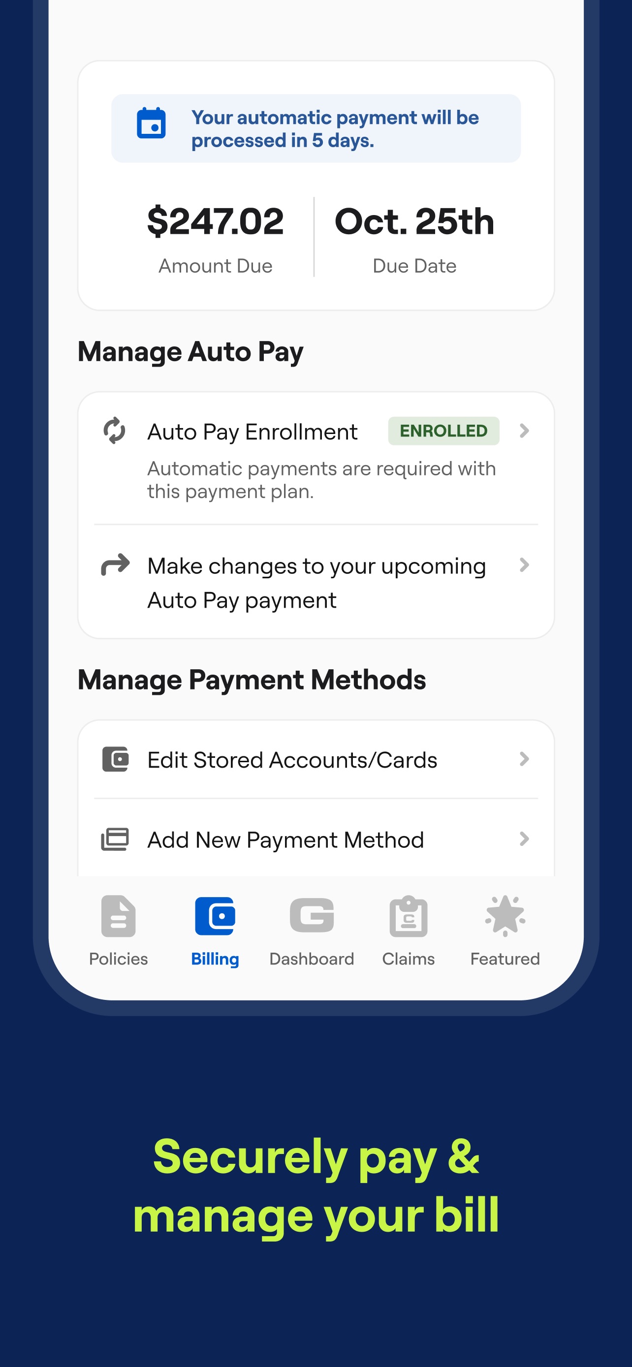 Screenshot 5 of GEICO Mobile - Car Insurance