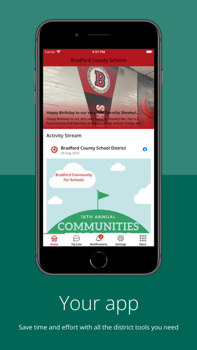 Bradford County Schools Screenshot