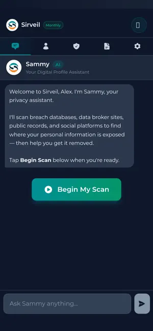 Sirveil — Data Removal screenshot 1