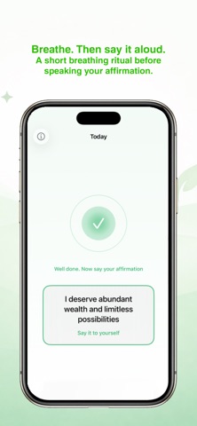 Affirmations: One Sentence Screenshot 2 of 4