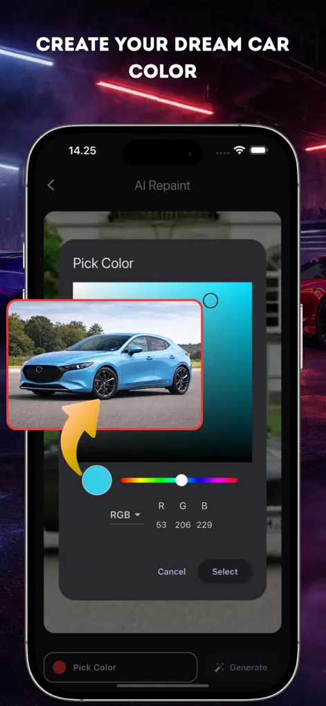 Car Color Editor Ai Repaint - Graphics & Design App | MWM