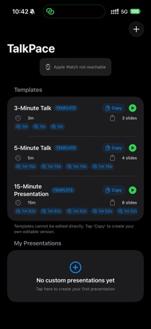 TalkPace: Speech & Pitch Timer screenshot