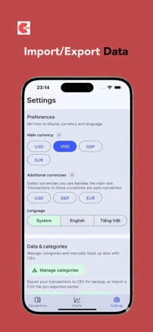 Money Flow: Keep & Track screenshot