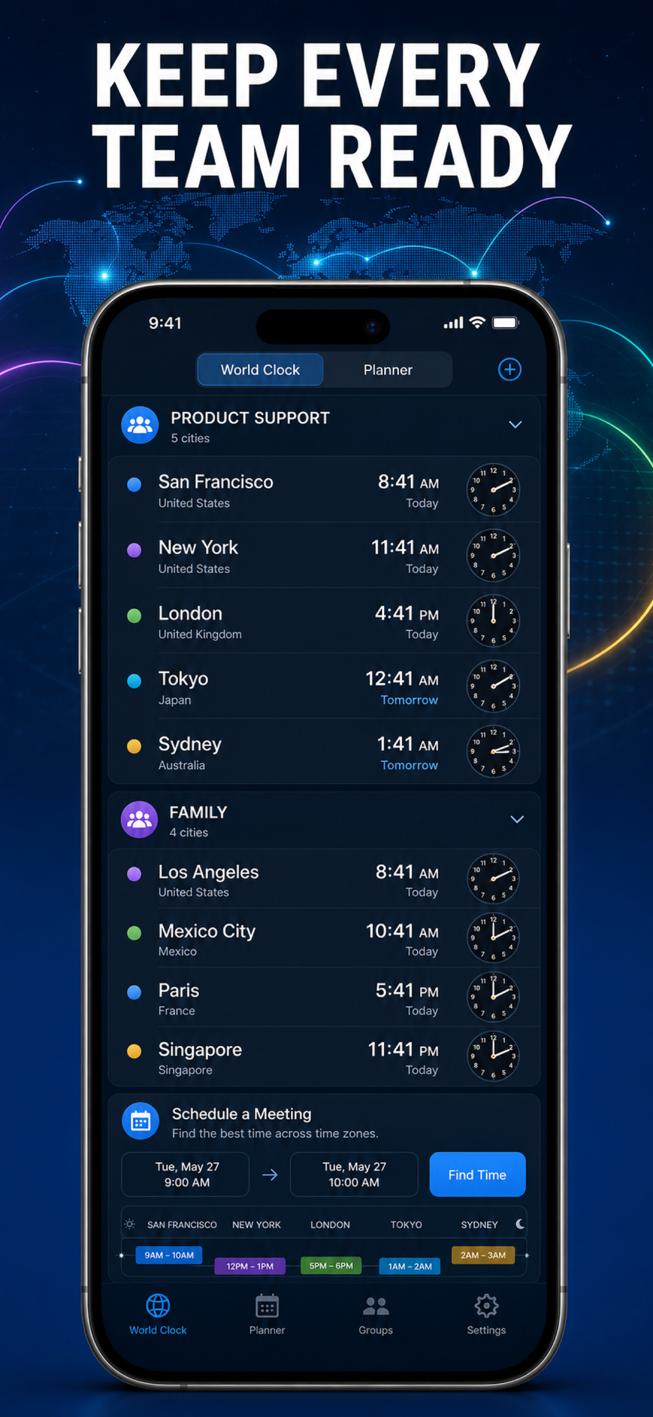 World Clock & Time Zones screenshot 9