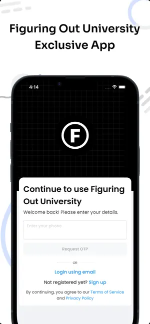 Figuring Out University screenshot 1