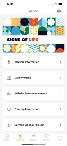 App screenshot