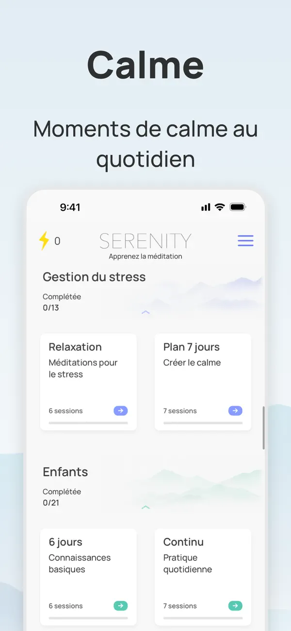 Screenshot #2 pour Serenity : Méditation guidée