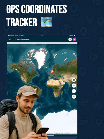 GPS Coordinates Tracker