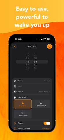 Alarmzy: alarm, clock, wake up screenshot