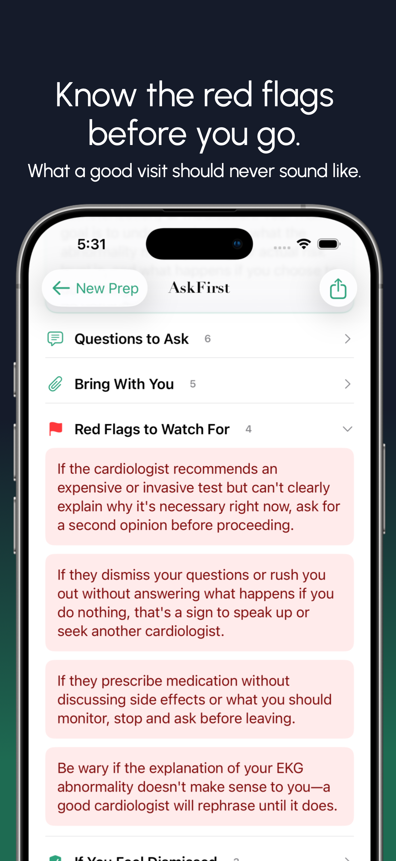 AskFirst: Appointment Prep screenshot 3