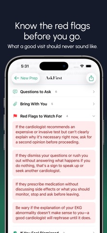 AskFirst: Appointment Prep Screenshot 3 of 8
