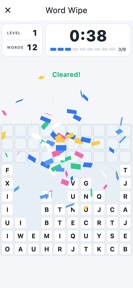 Word Wipe - Letter Puzzle screenshot