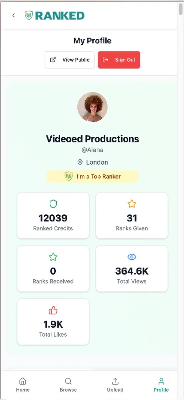 #3. Ranked App (iOS) Door: Ranked