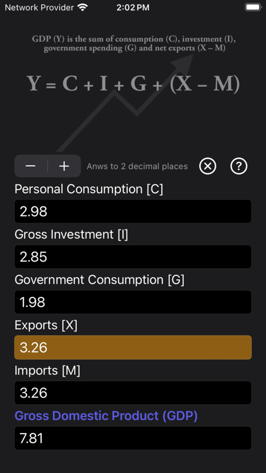 #6. GDP Calculator (iOS) 由: Nitrio