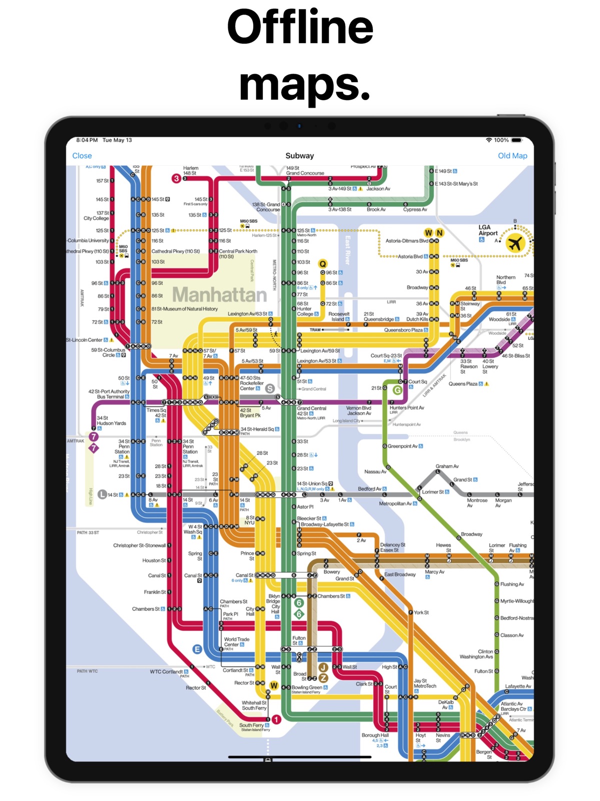 Subway Time NYC ipad screenshot 2