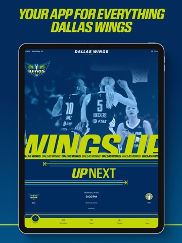 Dallas Wings iPad screenshot 1