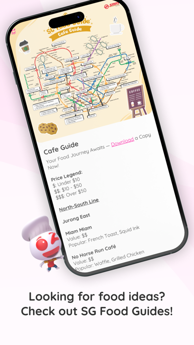 WINK+ MRT Map, Bus, Food Deals Screenshot