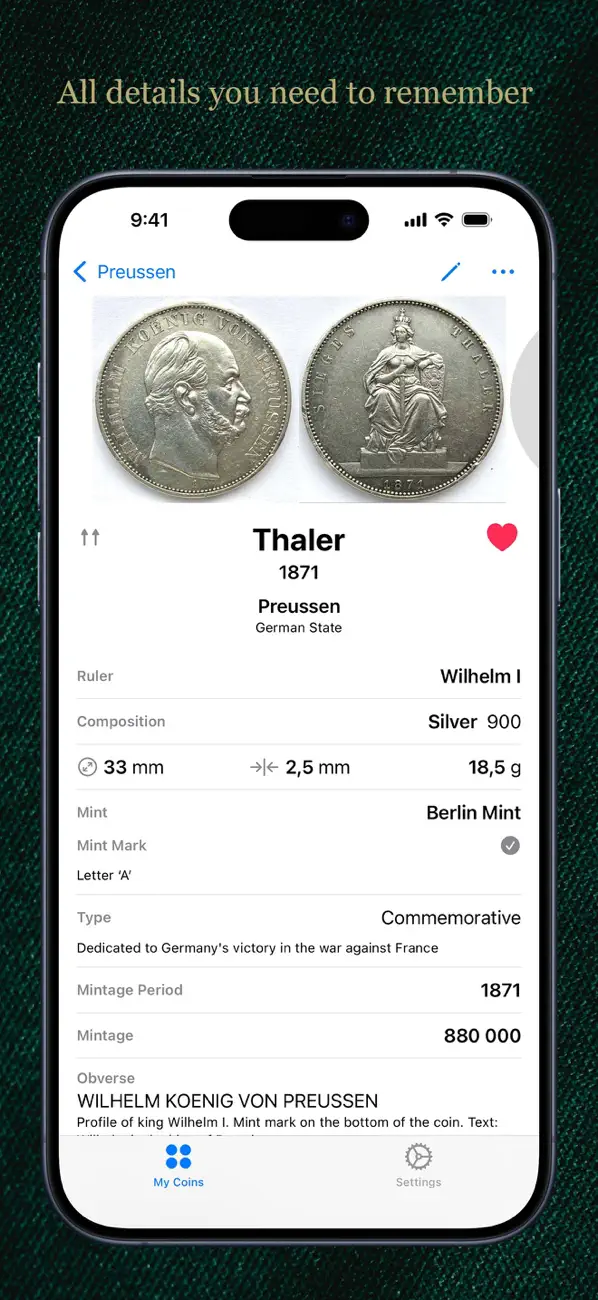 Screenshot #2 pour Coin Register