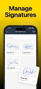 e Signature Scanner, Sign PDF screenshot
