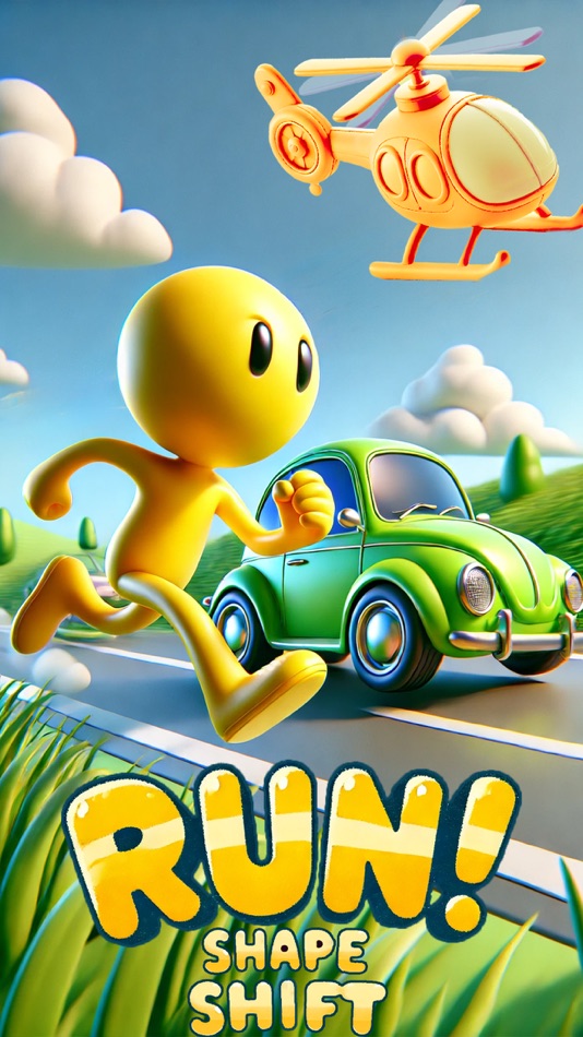 #1. RUN! SHAPE SHIFT! (iOS) 由: 嘉川 沈