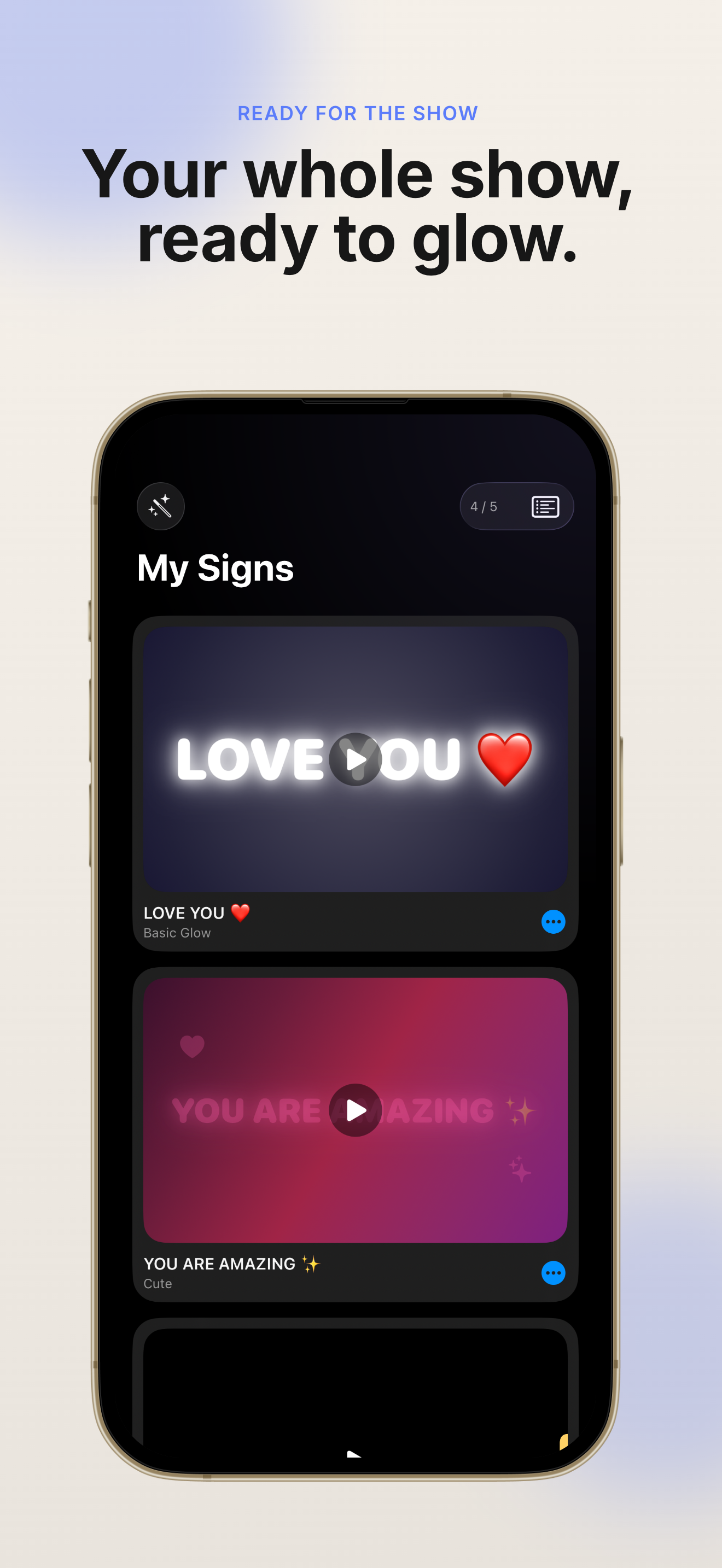 GlowSign: Concert Fan Sign screenshot 5