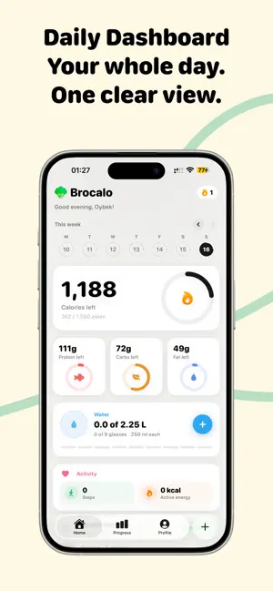 Brocalo: Calorie Counter AI screenshot 3