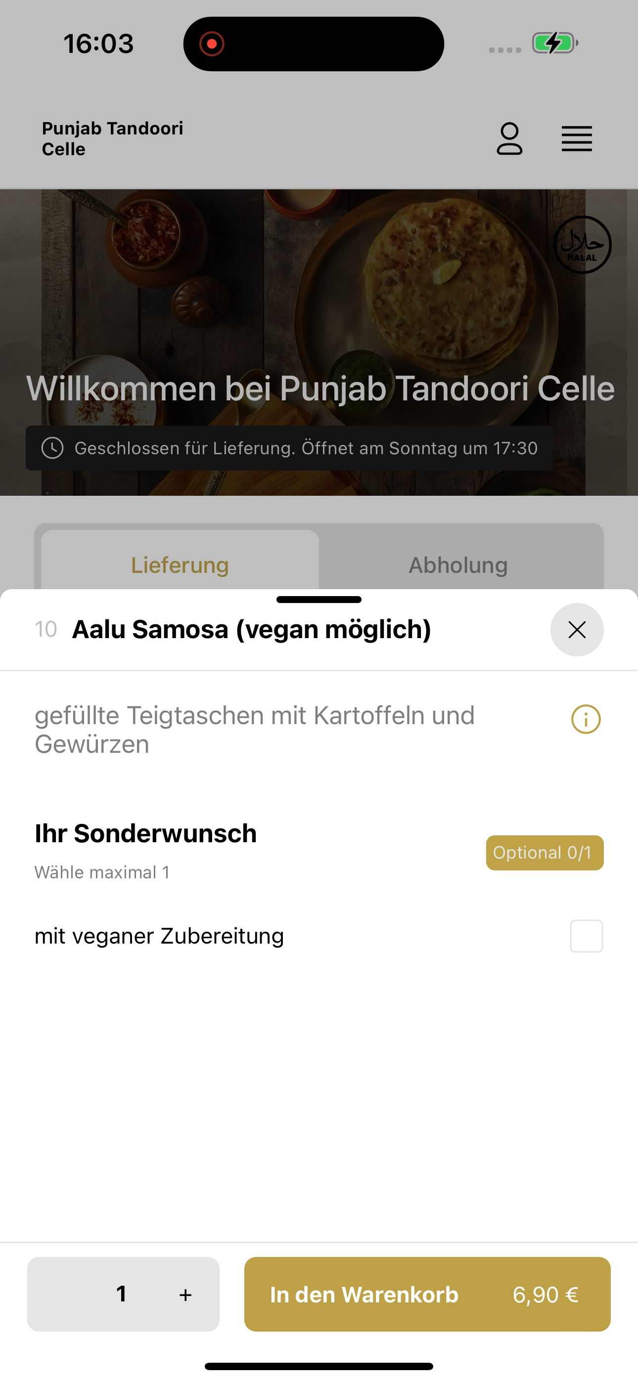 Punjab Tandoori Celle screenshot 8