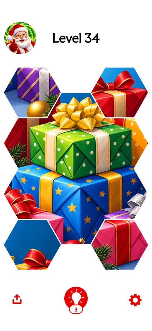 Christmas Puzzle - Paint Art screenshot 8