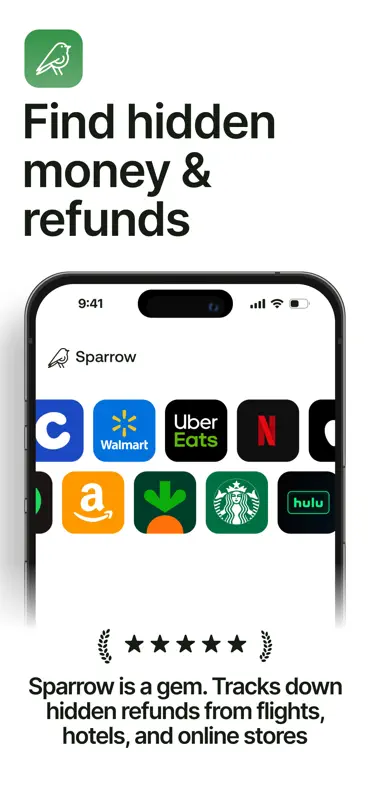 Sparrow: AI Refund Agent screenshot 1 of 4