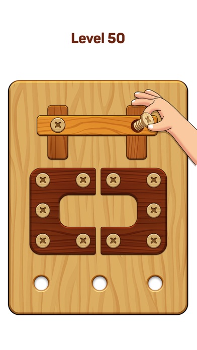 ネジパズル: Wood Nuts & Bolts Screwのおすすめ画像3
