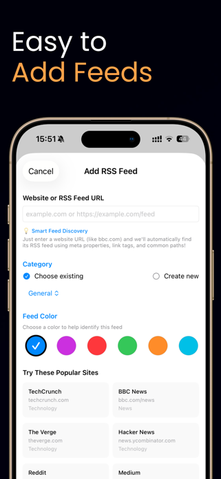Simplio RSS Reader Screenshot 5 of 10