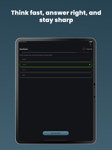 QuizM: Trivia & Quiz Game iPad screenshot