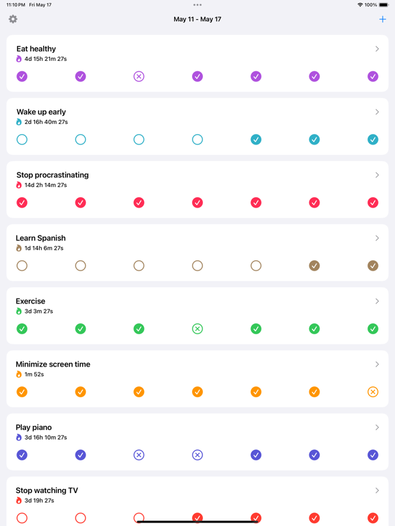 Check: Track Habits Easily