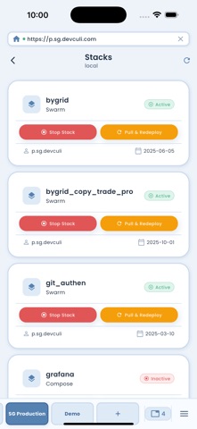 Kontainer: Portainer Mobile Screenshot 6 of 9